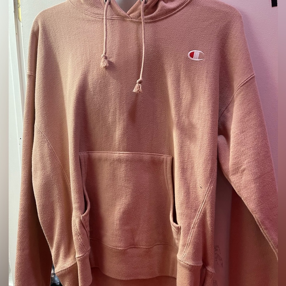 pink champion sweatshirt